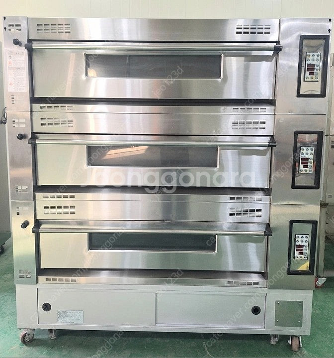 대흥 소프트밀 3매3단 데크오븐.(돌판+스팀)--0